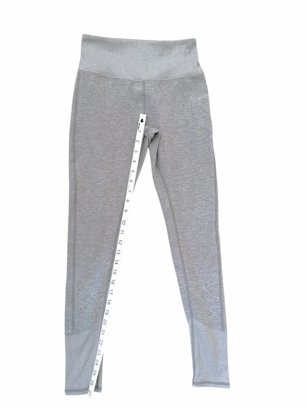 Alo Yoga | High-Waist Soft Lounge Legging in Athletic Heather Gray Size S